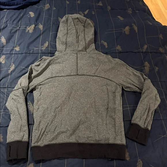 EUC Lululemon Om & Roam Pullover Heathered Speckled Black / Black - size 2 - Picture 12 of 16